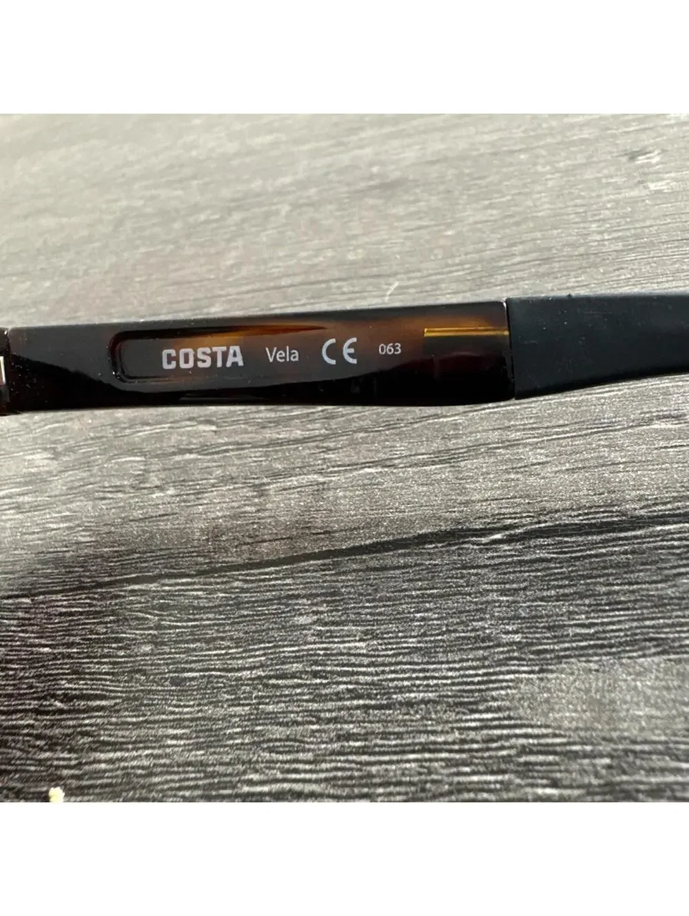 COSTA DEL MAR Sunglasses Vela TORTOISE BROWN FRAMES ONLY 56-15-131